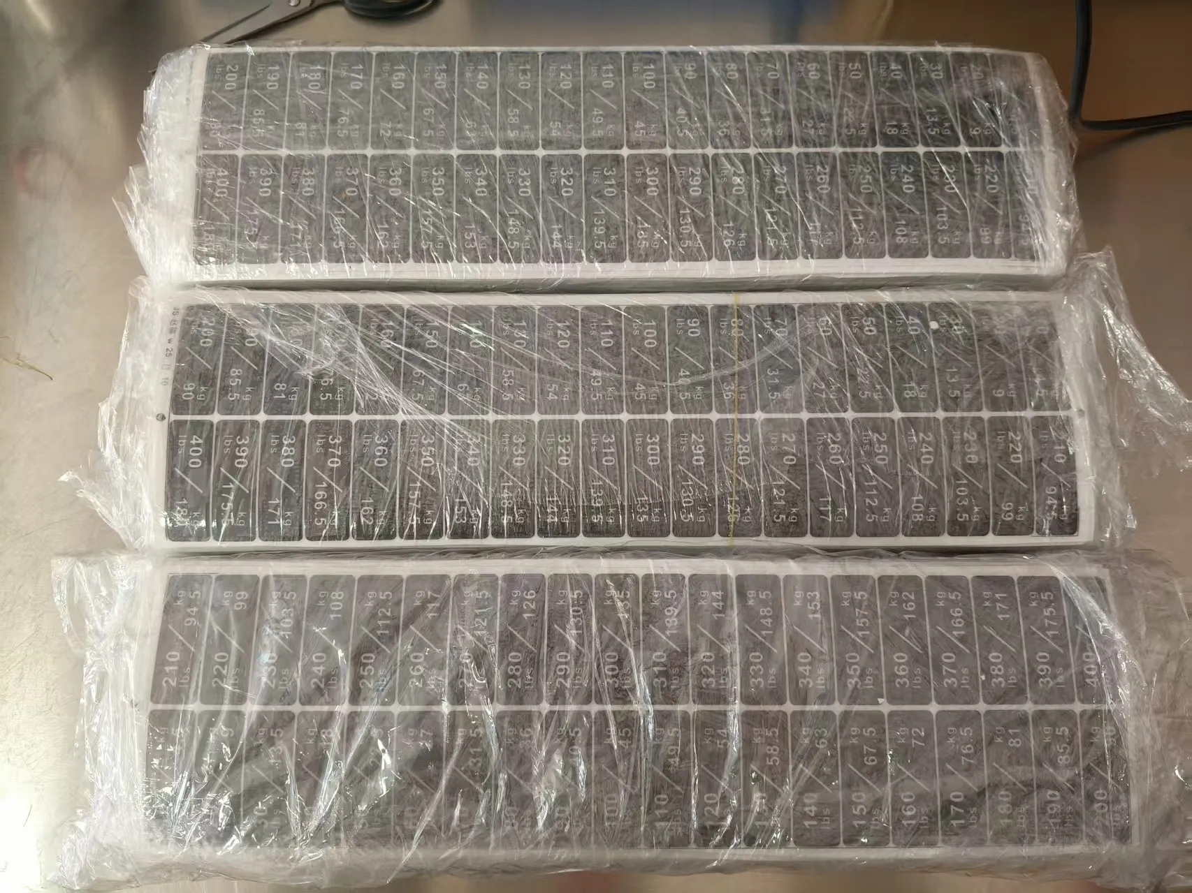 Autocolant din plastic pentru echipamente de gimnastică JOJO Pack