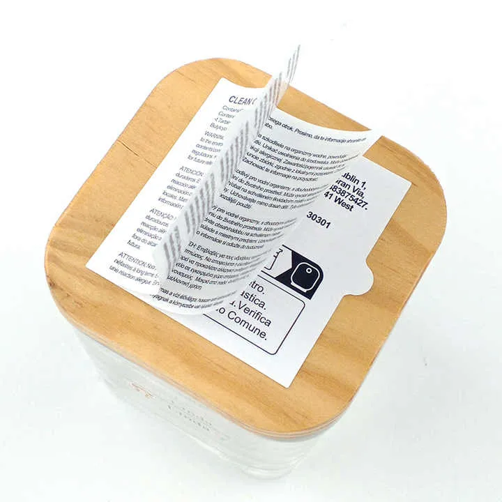 Etichete pliabile pentru broșuri