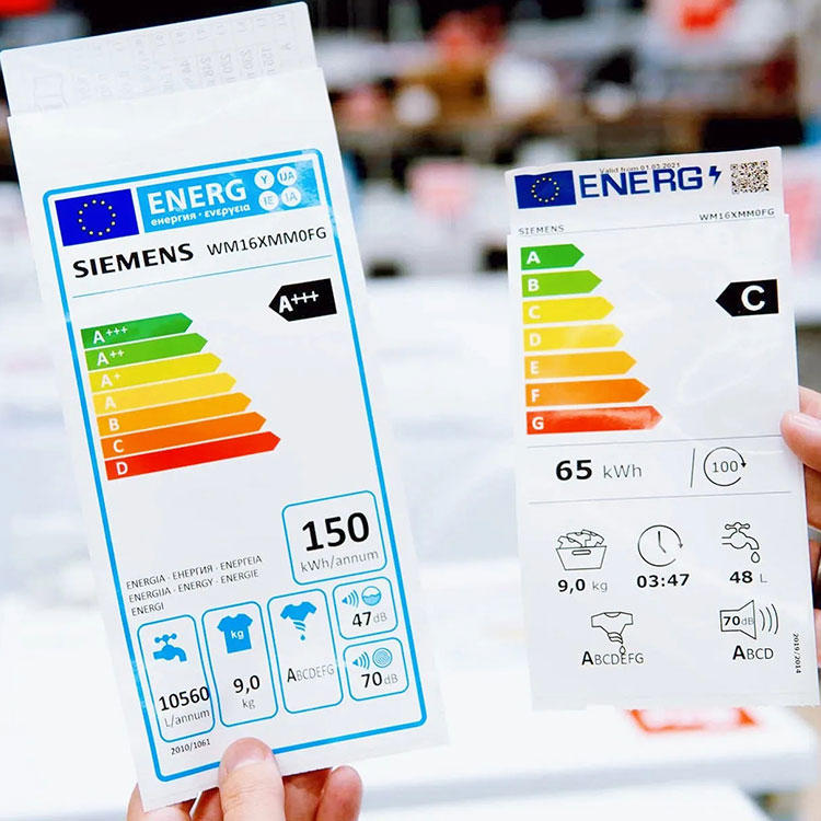 Eticheta de eficiență energetică a frigiderului